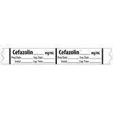 Miscellaneous Medication Label Tape MarketLab Cefazolin Label PK500 ,500 / roll - Axiom Medical Supplies