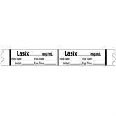 Miscellaneous Medication Label Tape MarketLab Lasix Label PK500 ,500 / roll - Axiom Medical Supplies