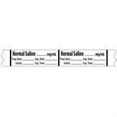 Miscellaneous Medication Label Tape MarketLab Normal Saline Label PK500 ,500 / roll - Axiom Medical Supplies