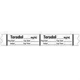 Miscellaneous Medication Label Tape MarketLab Toradol Label PK500 ,500 / roll - Axiom Medical Supplies