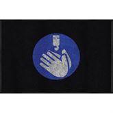 Message Mats Hand Sanitizer • 2 'x 3' ,1 Each - Axiom Medical Supplies