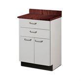 Standard Floor Cabinet - Two Drawers &amp; Doors Floor • 2-drawer • 2-door ,1 Each - Axiom Medical Supplies