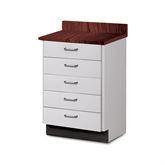 Standard Floor Cabinet - Five Drawers Floor • 5-drawer ,1 Each - Axiom Medical Supplies