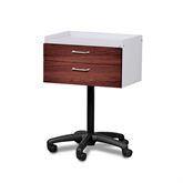 Mobile Mini Side Cabinet with Two Drawers 2 Drawers ,1 Each - Axiom Medical Supplies