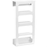 MarketLab Quad White Epoxy Glove Box Dispenser Quad • 10"W x 3.81"D x 21"H ,1 Each - Axiom Medical Supplies