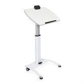 Height Adjustable Mobile Desk with KwikBoost Height-Adjustable Mobile Desk with KwikBoost Charging • 25.5"W x 17"D x 24"-42.5"H ,1 Each - Axiom Medical Supplies