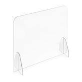MarketLab Antimicrobial Table Sneeze Guard MarketLab Antimicrobial Table Sneeze Guard • 28"W x 7.75"D x 23.75"H ,1 Each - Axiom Medical Supplies