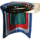 Demi Aprons Set of 4 with Wall-Mount Rack • Mounting hardware not included ,1 Each - Axiom Medical Supplies