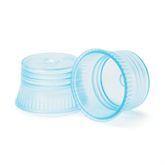 Transparent Color Tube Caps for 13mm Tubes 13mm ,1000 / pk - Axiom Medical Supplies