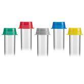 Solid Color Tube Caps for 13mm Tubes 13mm ,1000 / pk - Axiom Medical Supplies