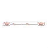 General Purpose Tamper-Evident Labels Large • 6"L x 0.5"W ,250 / pk - Axiom Medical Supplies