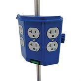 Mobile Outlet with 15amp Breaker 15amp Breaker ,1 Each - Axiom Medical Supplies