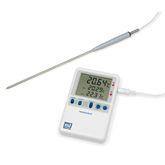 Hi-Accuracy Dual Thermometer One Stainless-Steel Probe ,1 Each - Axiom Medical Supplies
