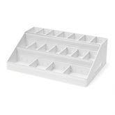 MarketLab 3-Tier Vial and Control Rack 14.25"W x 9.125"D x 4.625"H ,1 Each - Axiom Medical Supplies