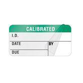 Equipment Service and Inspection Labels Calibration Label • Large • Self-laminating • 1.5"W x 0.75"H ,500 / roll - Axiom Medical Supplies