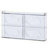 Glove Box Dispenser Premium Quad • 21.125"W x 3.125"D x 11.124"H ,1 Each - Axiom Medical Supplies