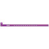 Alert Thin Bands MarketLab DNR Thin Alert Band, Purple PK500 ,500 Per Pack - Axiom Medical Supplies