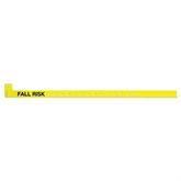 Alert Thin Bands MarketLab Fall Risk Thin Alert Band, Yellow PK500 ,500 Per Pack - Axiom Medical Supplies