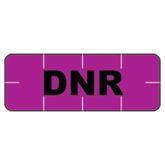 Tamper Evident Alert Labels MarketLab DNR TE Alert Label, Purple PK250 ,250 / pk - Axiom Medical Supplies