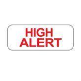 High Alert Labels "HIGH ALERT" • Stacked text ,1000 / roll - Axiom Medical Supplies