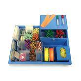 IsoBox Bedside Phlebotomy Tray without Handle Bedside • Midsize • 12"W x 16.5"L x 3"H ,1 Each - Axiom Medical Supplies