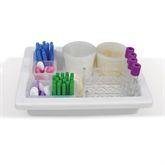 MiniTray Phlebotomy Tray with 20-Well/16mm Tube Rack 20-Well Tube Rack • Up to 16mm ,1 Each - Axiom Medical Supplies