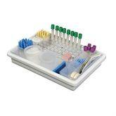 HemaChem Laboratory Trays 44-Well Tube Rack • Up to 16mm Tubes ,1 Each - Axiom Medical Supplies