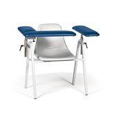 Manual Blood Draw Chair Manual Blood Draw Chair - Dark Blue ,1 Each - Axiom Medical Supplies