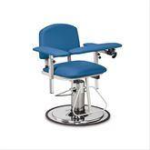 Padded Hydraulic Series Draw Chairs Padded Hydraulic Series Draw Chairs - Royal Blue ,1 Each - Axiom Medical Supplies