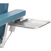 Accessories for Electric Phlebotomy Chair Optional Side Table for #10496 &amp; #10670 ,1 Each - Axiom Medical Supplies