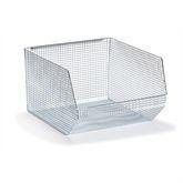 Wire Mesh Hang and Stack Bins 17"W x 18.5"D x 11.25"H ,1 Each - Axiom Medical Supplies