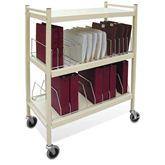 Open-Style Chart Carts 20-Capacity • 34.5"W x 17"D x 41.75"H ,1 Each - Axiom Medical Supplies
