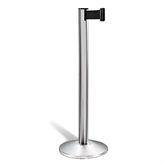 Retractable Belt Stanchion in Satin Aluminum 7' Satin Aluminum ,1 Each - Axiom Medical Supplies