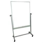 Double-Sided Mobile Magnetic White Boards 36"W x 48"H ,1 Each - Axiom Medical Supplies