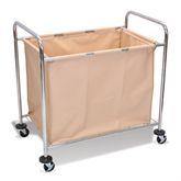 One Compartment Large Laundry Cart One Compartment • Tan ,1 Each - Axiom Medical Supplies