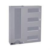 Painted Steel Isolation Station Painted Steel Isolation Station • 18"W x 4.25"D x 20.75"H ,1 Each - Axiom Medical Supplies