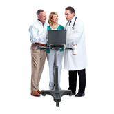 Sit/Stand Mobile Laptop Workstations Workstation Only ,1 Each - Axiom Medical Supplies