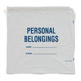 Tiger Medical Patient Belonging Bags Patient Belonging Bag • White ,250 / pk - Axiom Medical Supplies