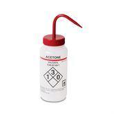 Acetone 500mL Vented RTK GHS Wash Bottle Acetone ,2 / pk - Axiom Medical Supplies