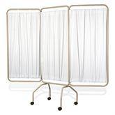 Three Panel Privacy Screen Three-Panel Folding Privacy Screen • 82"W x 69"H ,1 Each - Axiom Medical Supplies