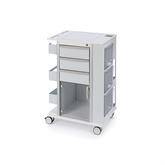 Insight 5" Caster Phlebotomy Cart 3" Casters • 24.25"W x 19"L x 34.375"H ,1 Each - Axiom Medical Supplies