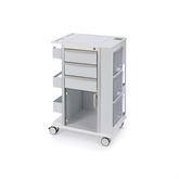 Insight 3" Caster Phlebotomy Cart 3" Casters • 24.25"W x 19"L x 34.375"H ,1 Each - Axiom Medical Supplies