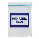 Color-Coded Pharmacy Bags Pediatric Meds - 6" x 8" ,100 per Paxk - Axiom Medical Supplies