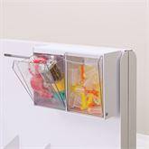 MarketLab 2-Unit Tilt Bin 2-Section Tilt Bin Module ,1 Each - Axiom Medical Supplies