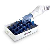 Droplet Corrugated Sample Storage Tray Droplet Corrugated Sample Storage Tray with Included Dividers ,10 / pk - Axiom Medical Supplies
