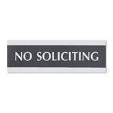 No Soliciting Office Sign No Soliciting ,1 Each - Axiom Medical Supplies