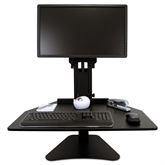 High Rise Desk Converters Adjustable Sit-Stand Desk Converter • Single Monitor ,1 Each - Axiom Medical Supplies