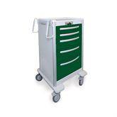 5-Drawer Med Jr Aluminum Carts 5-Drawer with Lever Lock • 42"H ,1 Each - Axiom Medical Supplies