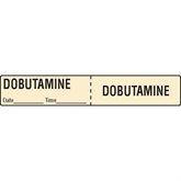 Dobutamine IV Tubing Medication Label Dobutamine ,500 / roll - Axiom Medical Supplies