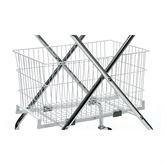 12" Wire Basket for FlexyCart 12" Wire Basket • 14"W x 24.5"L x 12"H ,1 Each - Axiom Medical Supplies